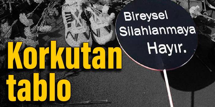 Bireysel silahlanmada korkutan tablo