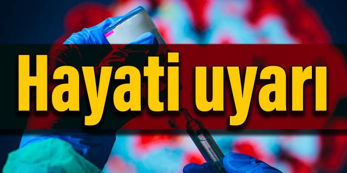 Aşıyla ilgili hayati uyarı