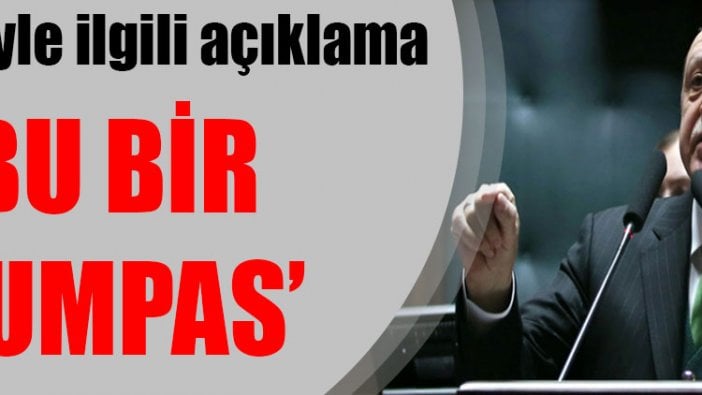 Erdoğan’dan olaylı derbiyle ilgili açıklama: Bu bir kumpas