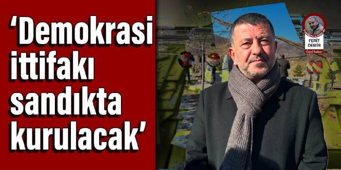 Veli Ağbaba: ‘Demokrasi ittifakı sandıkta kurulacak’