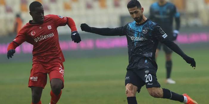 Adana Demirspor, Sivas'ı Malatya'da yendi