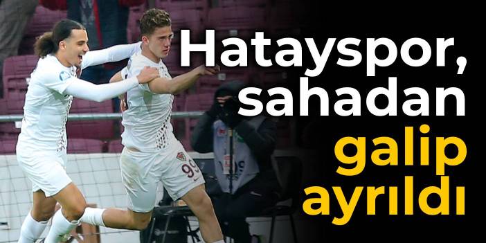 Trabzonspor'un bitmeyen kabusu... Hatayspor galip geldi