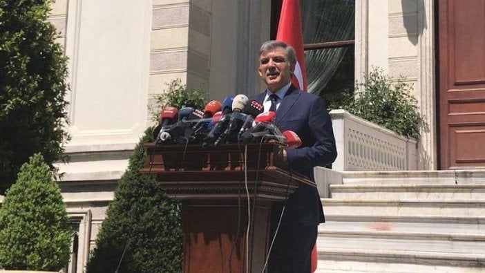 Abdullah Gül günlerdir beklenen açıklamayı yaptı