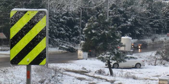 Kartal Aydos Ormanı beyaza büründü