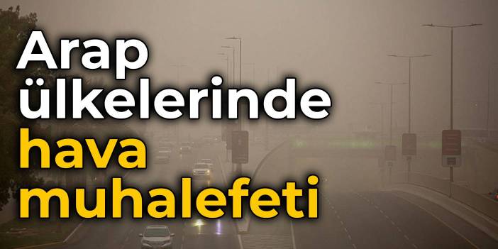 Arap ülkelerinde hava muhalefeti