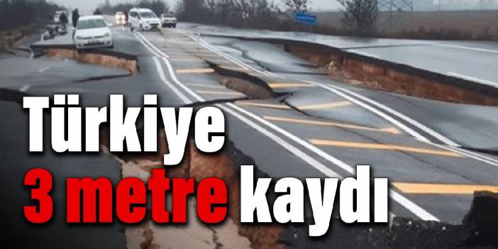 Türkiye 3 metre kaydı