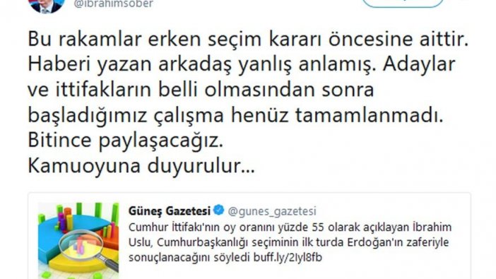 Güneş gazetesinin anket haberine ANAR’dan yalanlama!