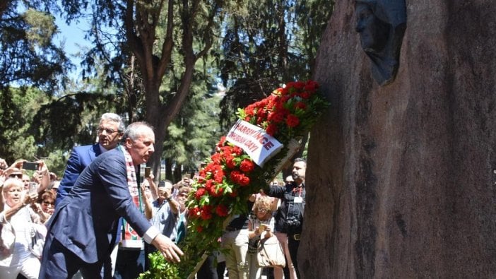 Muharrem İnce’den Anneler Günü’nde Zübeyde Hanım’a ziyaret