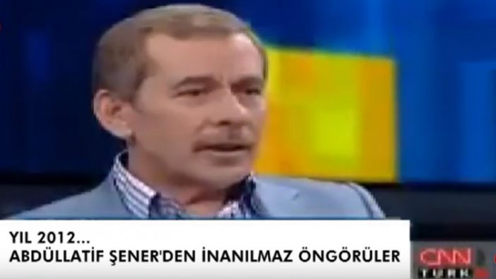 Abdüllatif Şener’in 6 yıl önceki Kudüs öngörüsü