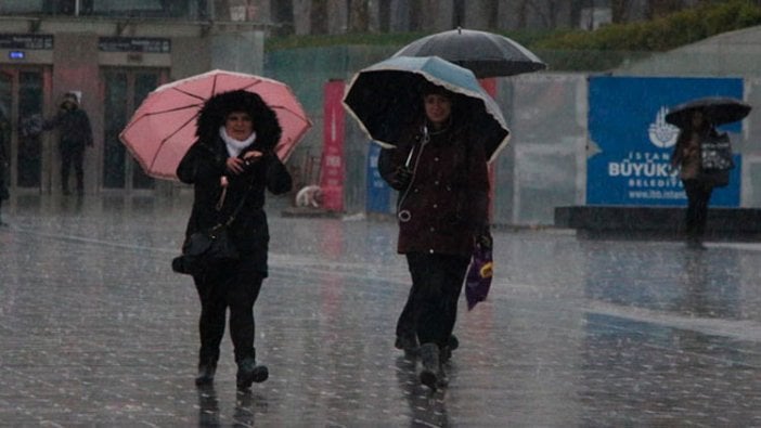 Dikkat! Meteoroloji'den yağış uyarısı