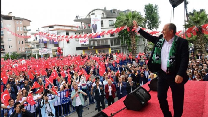 Muharrem İnce bugün Bartın ve Zonguldak mitingine gidiyor