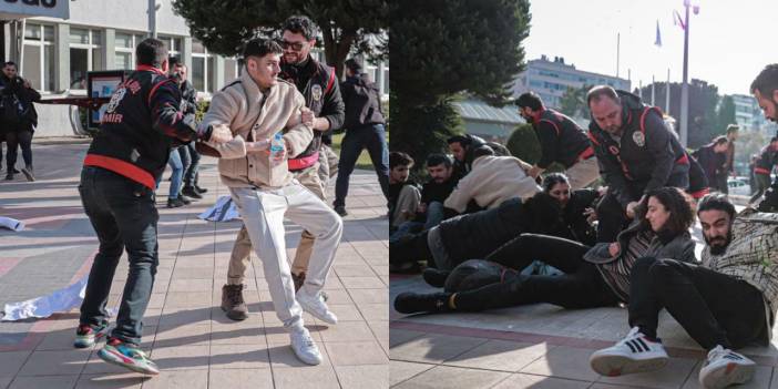 Uzaktan eğitim protestosuna 22 gözaltı