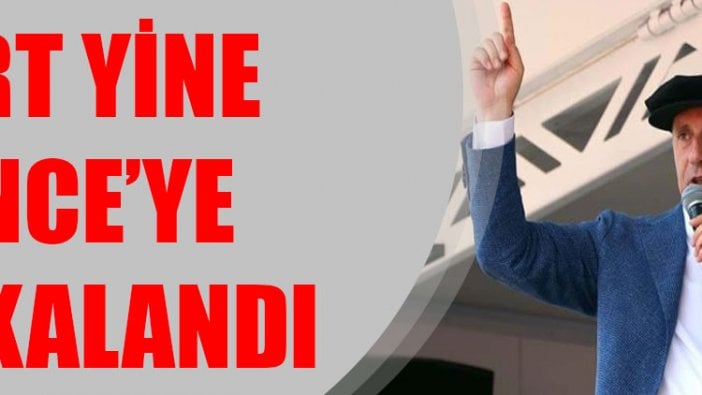 TRT yine İnce’ye yakalandı