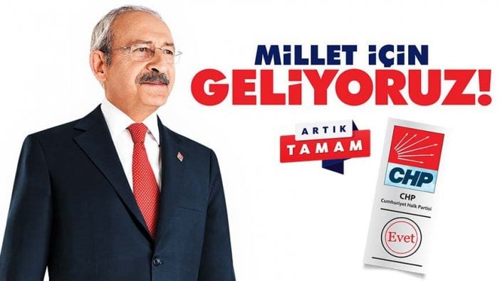 CHP’nin seçim sloganı belli oldu