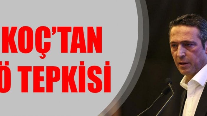 Fenerbahçe başkan adayı Ali Koç’tan FETÖ tepkisi!