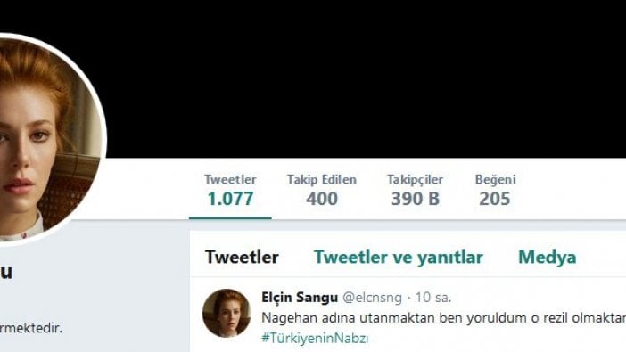 Elçin Sangu’dan çarpıcı Nagehan Alçı paylaşımı