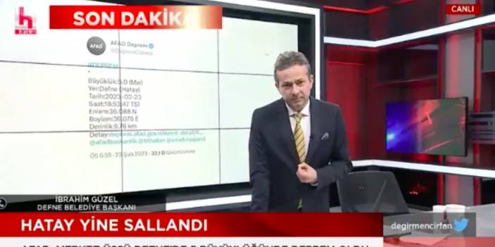 Defne Belediye Başkanı İbrahim Güzel: Vallahi yeter, bir çadır gönderemediniz; beni de Silivri'ye atın