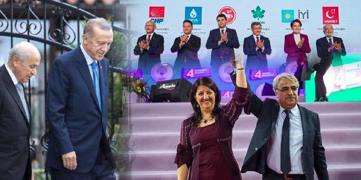 Altılı masanın Erdoğan iktidarına ilk turda son verme ihtimali..