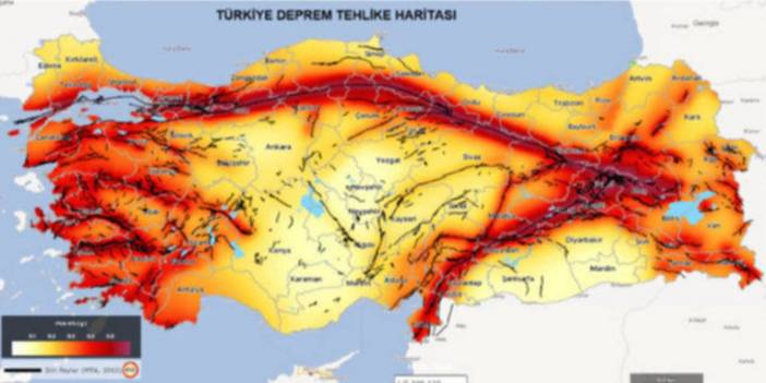 Türkiye diri fay hattı haritası güncellendi! Hangi il ve ilçeler riskli? Fay hatları hangi illerden geçiyor? Evim faya yakın mı?