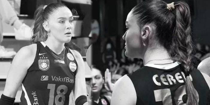 Zehra Güneş, maça depremde hayatını kaybeden voleybolcu Ceren'in formasıyla çıktı