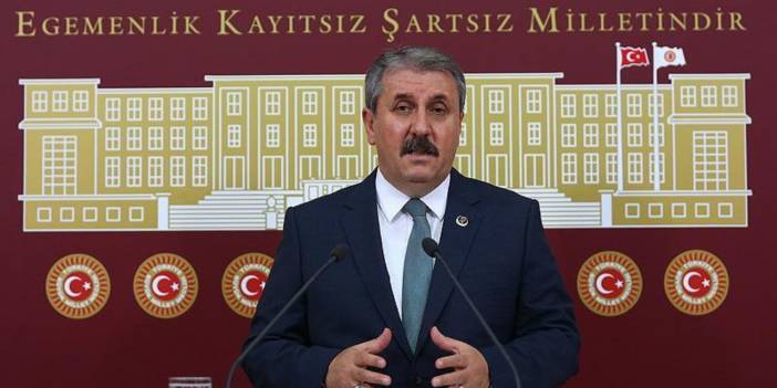 BBP lideri Destici: İyi Parti Cumhur İttifakı ile hareket ederse memnuniyet duyarız