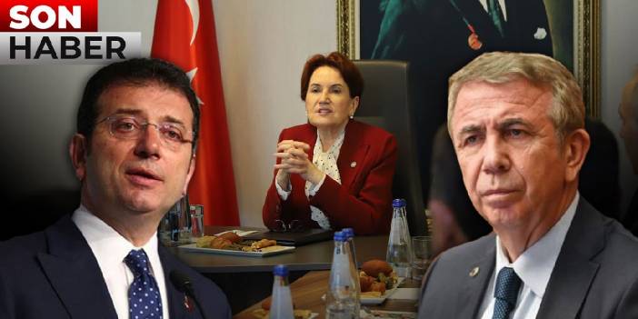 İmamoğlu ve Yavaş Akşener ile görüşmeyecek