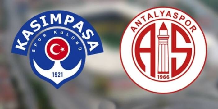 Kasımpaşa - Antalyaspor maçı ne zaman, saat kaçta ve hangi kanalda canlı yayınlanacak?