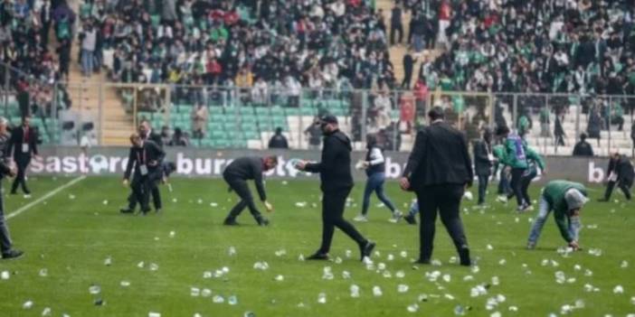 Bursaspor'a 9 maç ceza!