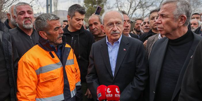 Kemal Kılıçdaroğlu, deprem bölgesinde: Geceyi çadırda geçirecek