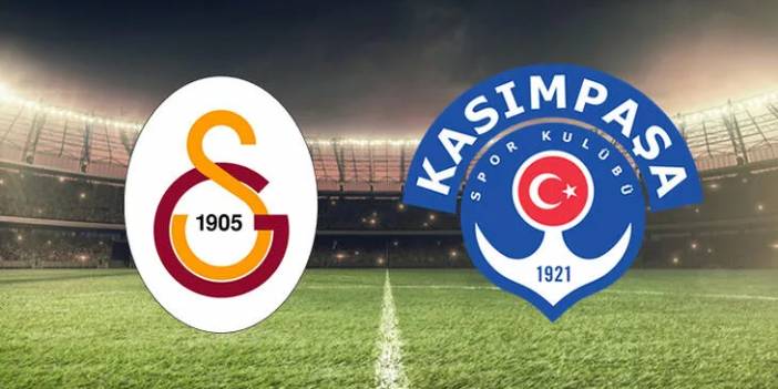 Galatasaray Kasımpaşa maçı ne zaman saat kaçta hangi kanaldan canlı izlenir? Galatasaray Kasımpaşa maçı şifresiz mi?