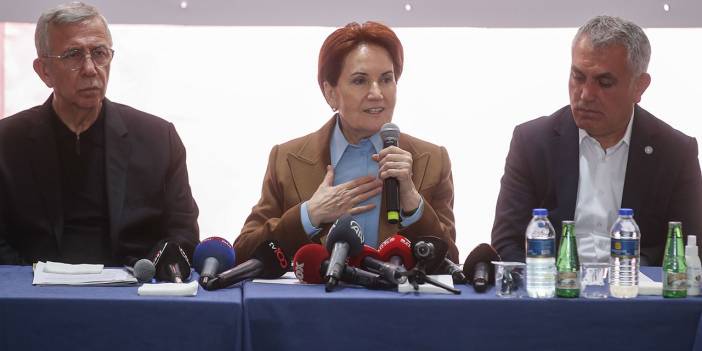 Akşener ve Yavaş deprem bölgesinde... Akşener:  'Şiddetli bir felakete dönüştürdünüz'