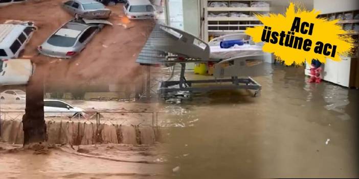 SON DAKİKA Deprem bölgesi yeni afetle karşı karşıya! Şanlıurfa ve Adıyaman'da sel felaketi!