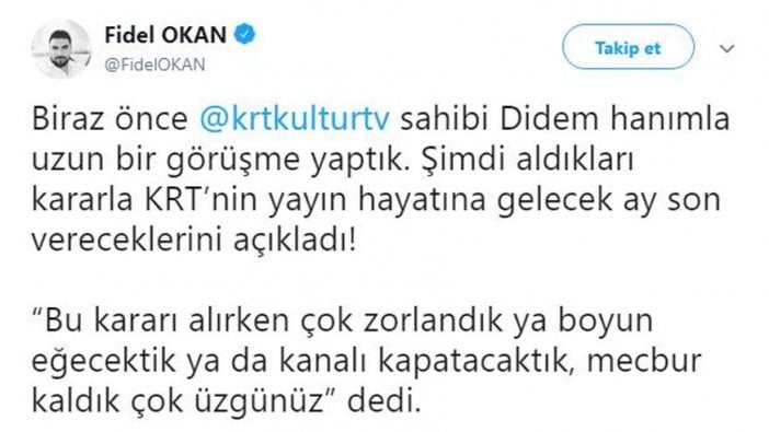 Medya'da şok gelişme: Bir TV daha kapanıyor