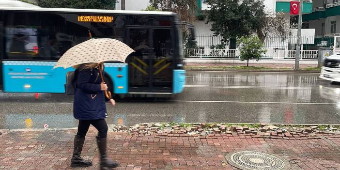 Meteoroloji'den bir uyarı da Antalya'ya