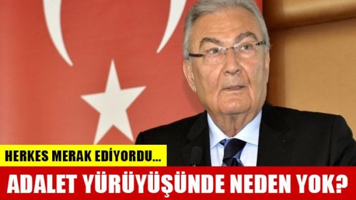 Deniz Baykal, Adalet Yürüyüşüne neden katılmadı?