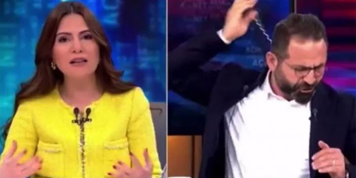 Habertürk TV'de canlı yayında gergin anlar! İktidara yakın araştırma şirketinin sahibi Hilmi Daşdemir yayını terk etti