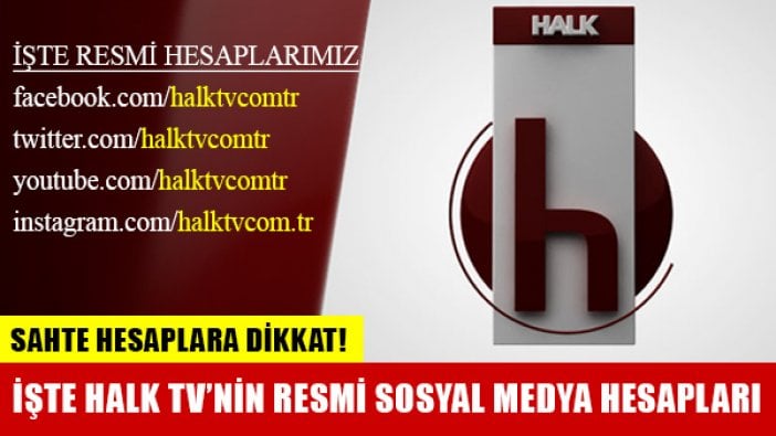 Halk TV'nin sosyal medya hesapları