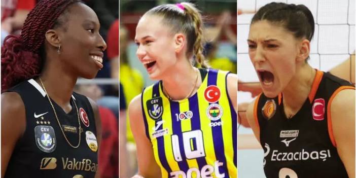 CEV Şampiyonlar Ligi'ne Türk takımları damga vurdu! Fenerbahçe, VakıfBank ve Eczacıbaşı yarı finalde