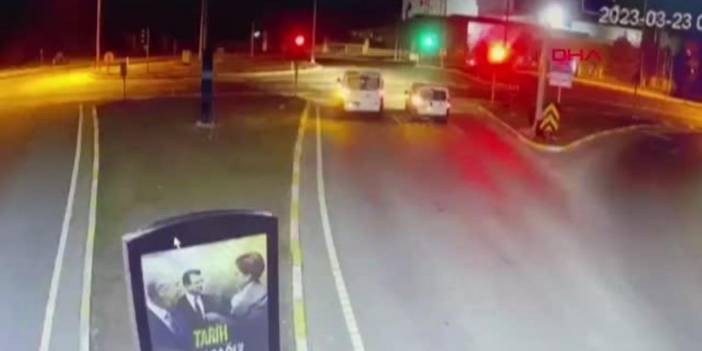 1 kişinin öldüğü kazanın görüntüleri ortaya çıktı