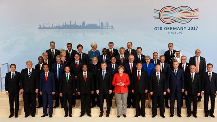 G20 zirvesi başladı, toplantı öncesi Erdoğan ve Trump böyle görüştü