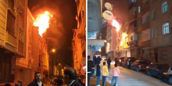 Evini ateşe verip sosyal medyadan paylaştı