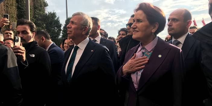 Akşener ve Yavaş deprem bölgesinden gelen esnafı ziyaret etti