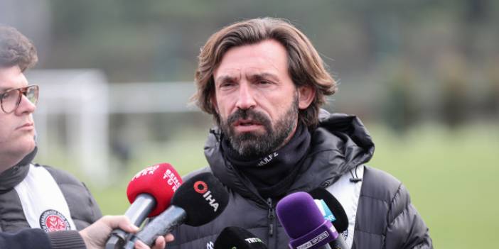 Maç öncesi Pirlo'dan açıklama: Fenerbahçe kızgın ve sinirli