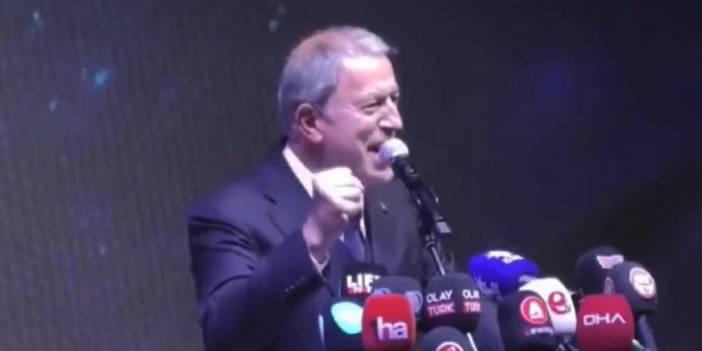 Hulusi Akar'dan 'Vur de vuralım, öl de ölelim' sloganlarına yanıt: 'Onun da zamanı gelecek'