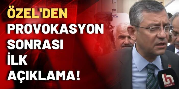 Özgür Özel, mezarlık provokasyonunu anlattı: Bizi izlediklerini gördük