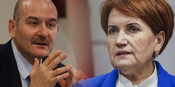 Bakan Soylu canlı yayında Akşener'i hedef gösterdi: 'Olay yükselir'