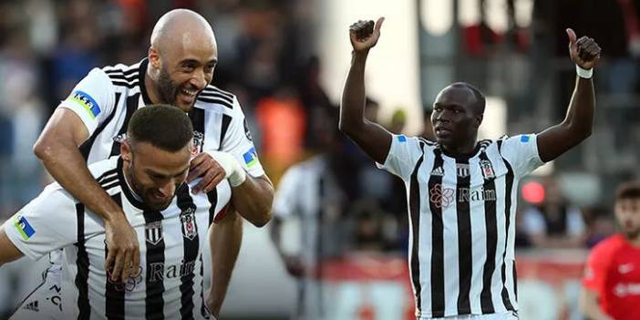 Nathan Redmond ve Vincent Aboubakar Beşiktaş'ı sırtlamaya devam ediyor