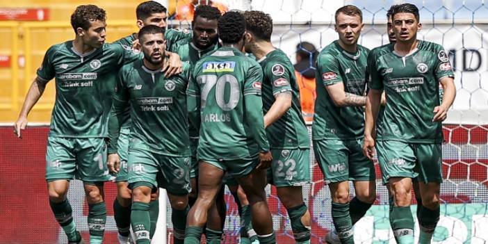 Konyaspor İstanbul'da 3 puanı 2 golle aldı