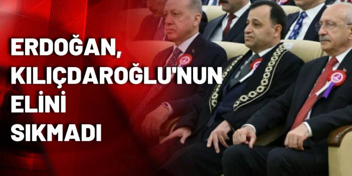 Kemal Kılıçdaroğlu ile Erdoğan uzun zaman sonra ilk kez karşı karşıya!