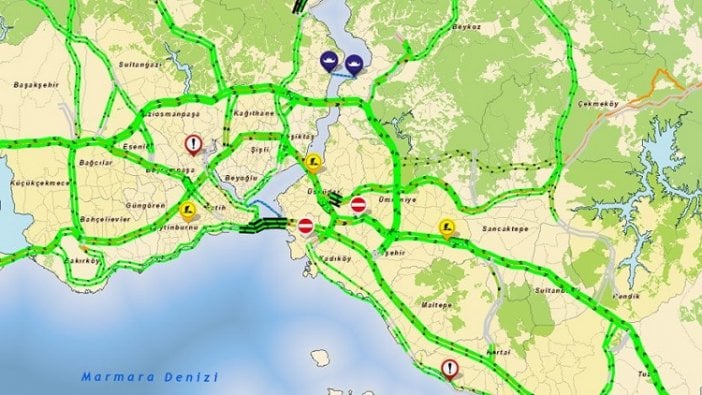 İstanbul’da bazı yollar ‘adalet için‘ kapatıldı